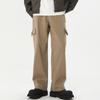 Working Jeans Men's Wind High Street Straight Wide-leg Pants