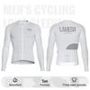 2023 Lampada Men's Long Sleeve Cycling Jersey - Summer/Autumn, Lightweight Road Bike Top