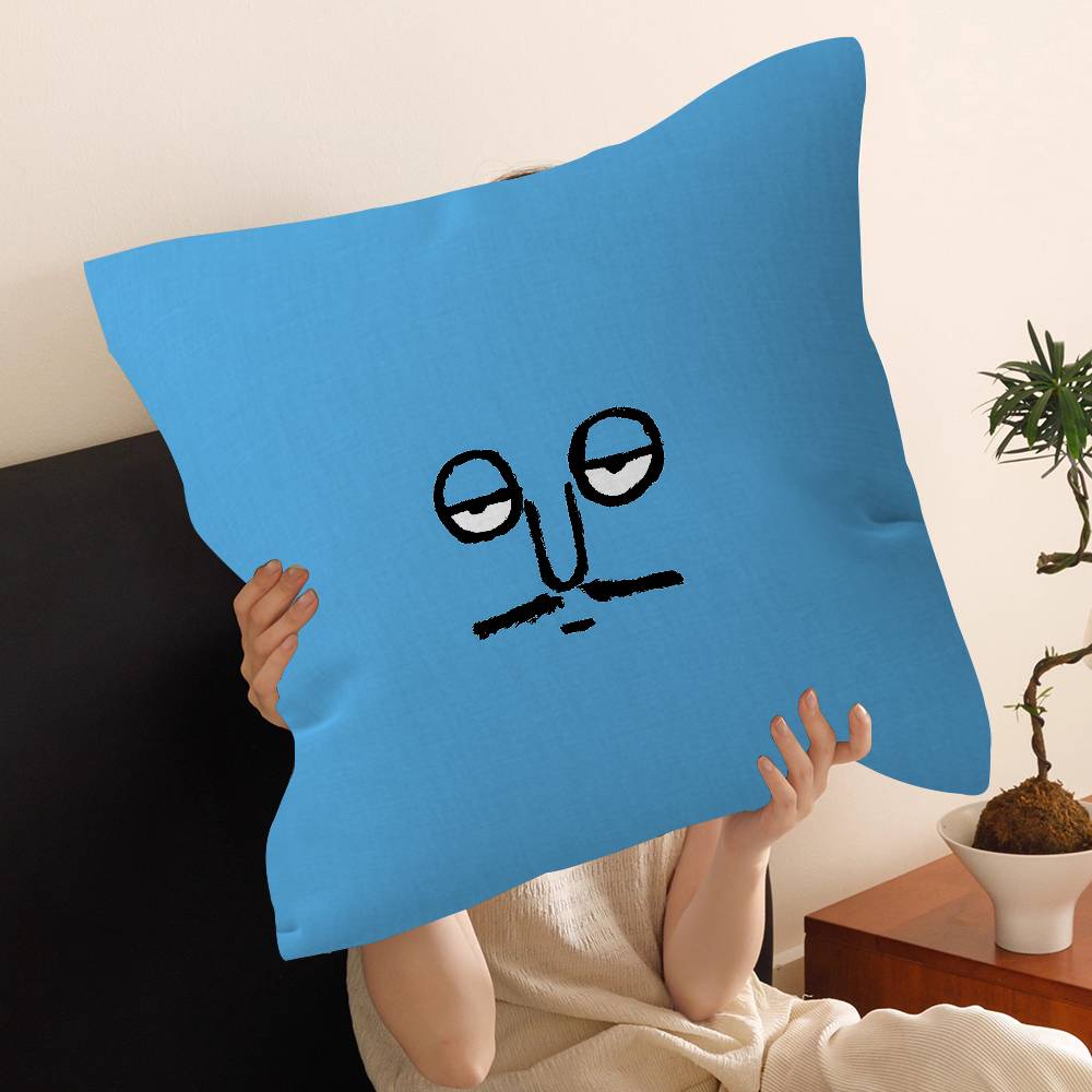 Art J-Jean J-Jullien Cute Lucky Dragon Pillow Cover Sofa Cushion Cover Home Room Decoration Children Gift
