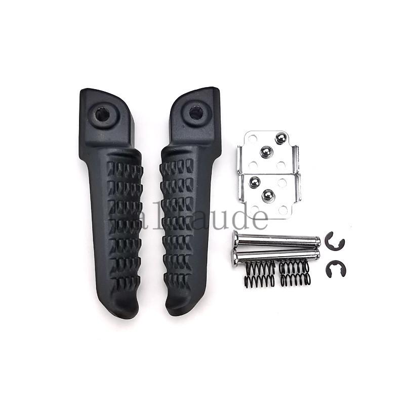 Motorcycle Rear Footrests Foot Pegs For Kawasaki Z300 Ninja400 Z400 Z650 Z650RS Z900 Z900RS Z900SE Z800 Z1000 ZX-10R ZX-6R