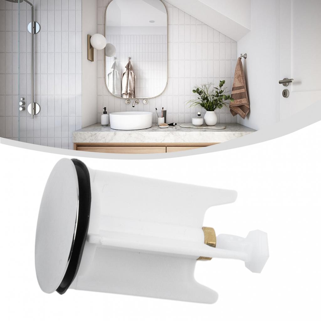 Replacement Bathroom Sink Stopper Long Side Guide Plate for Stable Positioning