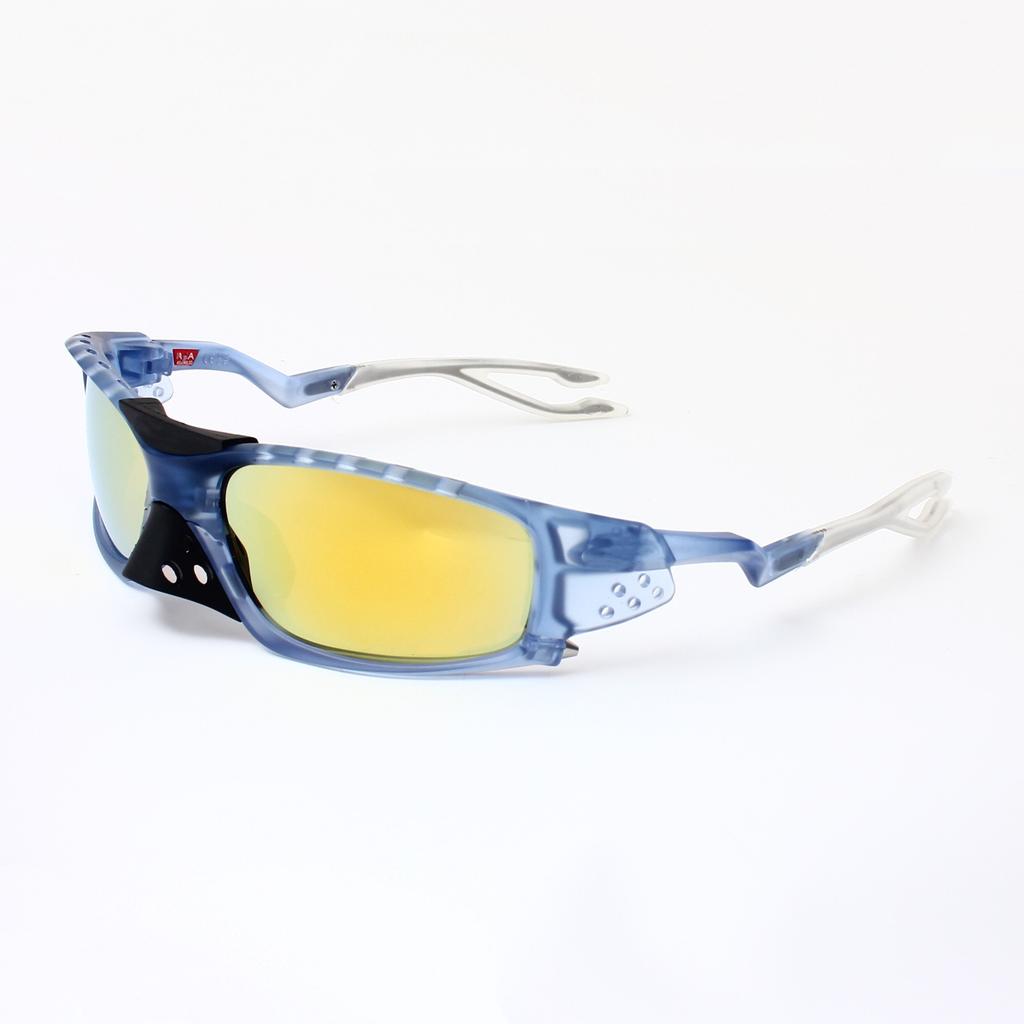 Outdoor-Sport Radfahren Polarisierte Sonnenbrille, Unisex, Retro-Stil, mit abnehmbaren Nasenpads, geeignet für Reisen und Fahren, kleiner Rahmen9529