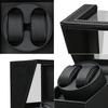 Automatic Watch Winder, Made in Japan with Mabuchi Motor Design, Fits All Men's and Women's Watches, 2022 Upgrade (Black Leather-135B)