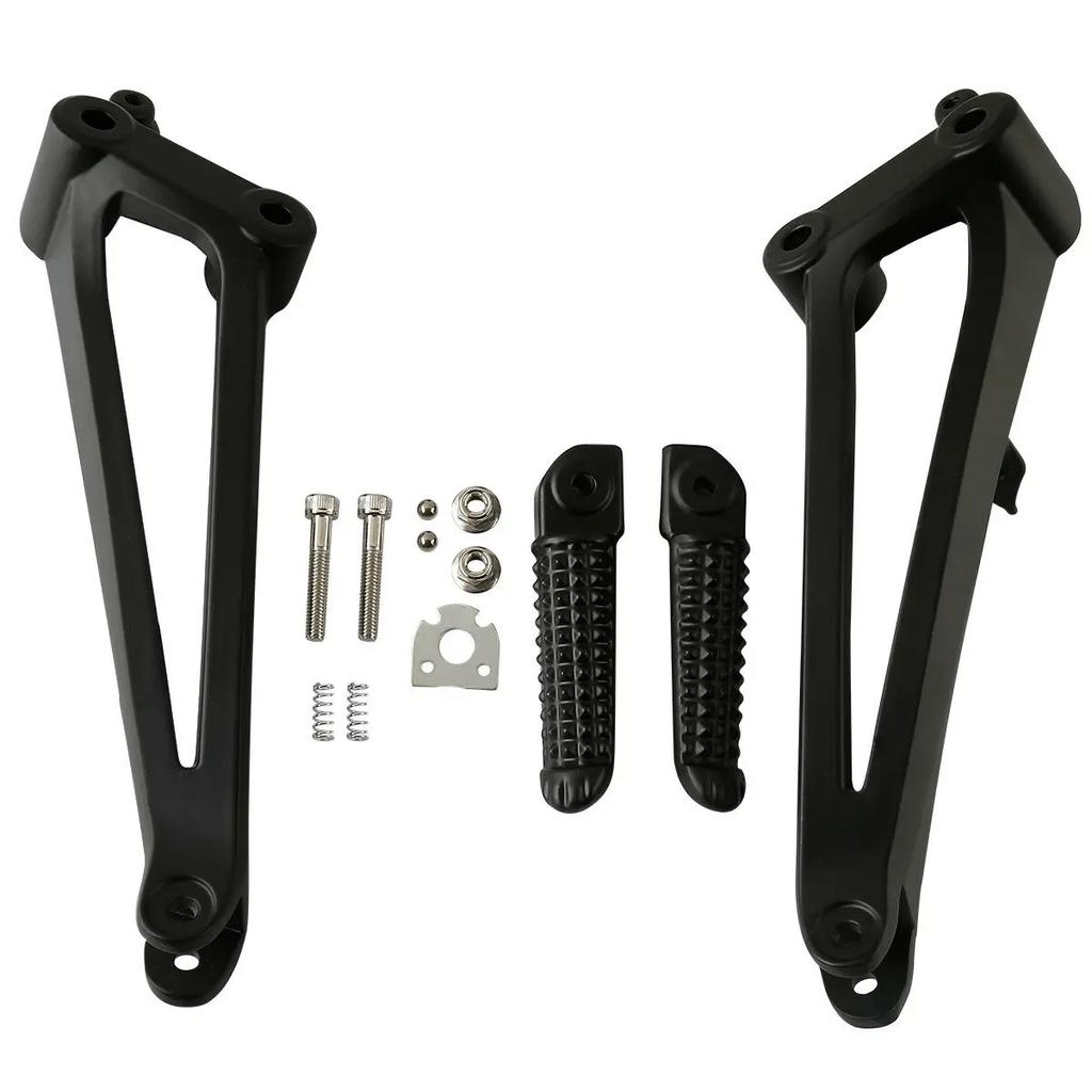 Ensemble de Supports de Repose-Pieds Arrière pour Passager de Moto Pour YAMAHA YZF R1 YZF-R1 2009 2010 2011 2012 2013 2014