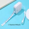 JOYBLISS Small Tape Measure Portable Jewelry Measurement Ruler with Double Scale for Jewelry and Weight Loss Medical Body Measurement