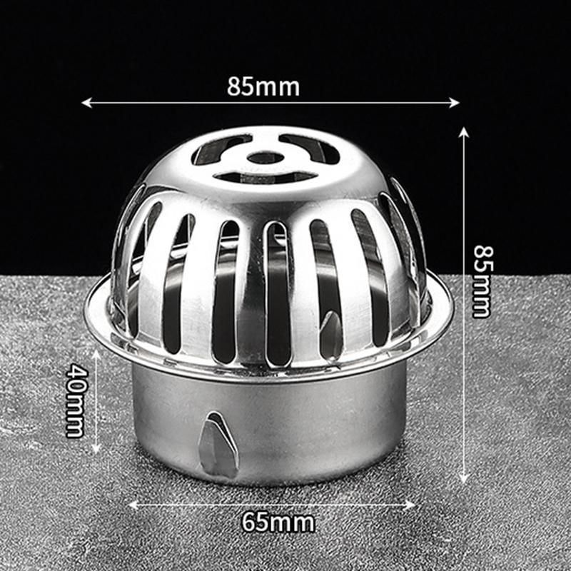 

Фильтр для защиты водостока от засорения, нержавеющая сталь, раковина, фитинги для предотвращения засорения, дренажный фильтр для водосточной трубы крыши, фильтр для листьев