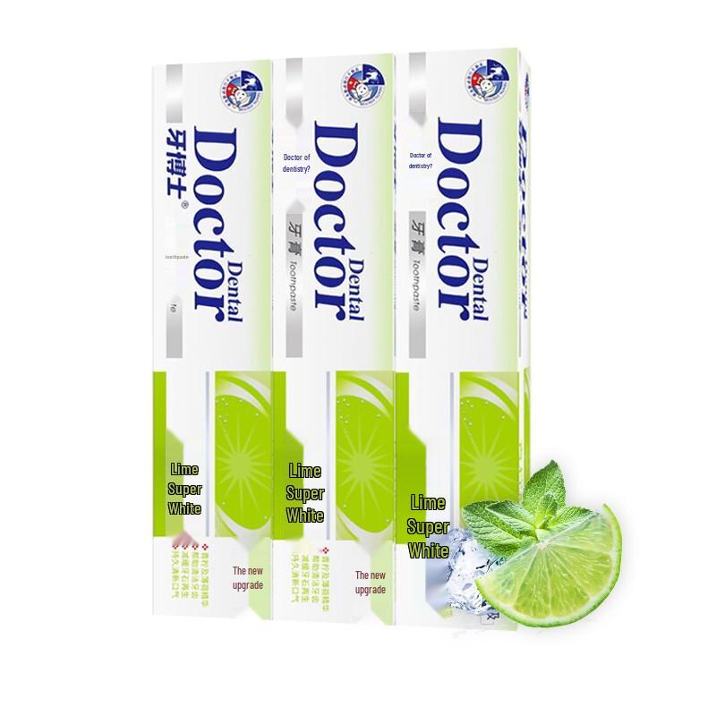 

Dr. Tooth Lime Whitening Toothpaste & Charcoal Toothbrush Set