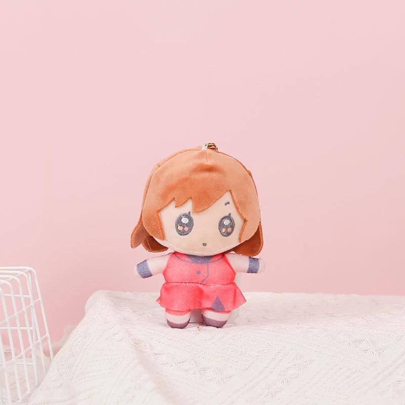 

New Hatsune Miku Plush Keychain 14cm Anime KAITO MEIKO Series Len Rin Cute Soft Stuffed Doll Key Chain Bag Pendant Girls Gift 14cm
