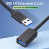 5Gbps USB 3.0 Extension Cable Extender Cord for TV BOX Smart TV Laptop PC Fast Speed USB Cable Extension 0.5m/1m/1.5m/2m/3m/5m