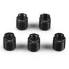 CHENLONB 5pcs Aluminum Alloy Shift Knob Adapter with Inner Screw Corrosion Resistant Abrasion Resistant