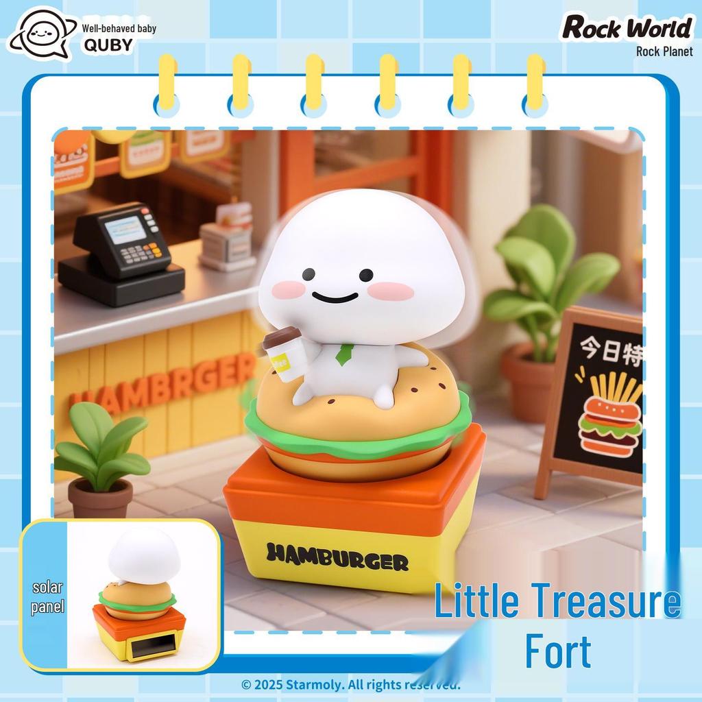 Shifeng LK2508 Solar-Powered Blind Box Series: Officially Licensed Adorable Baby Desktop Ornaments