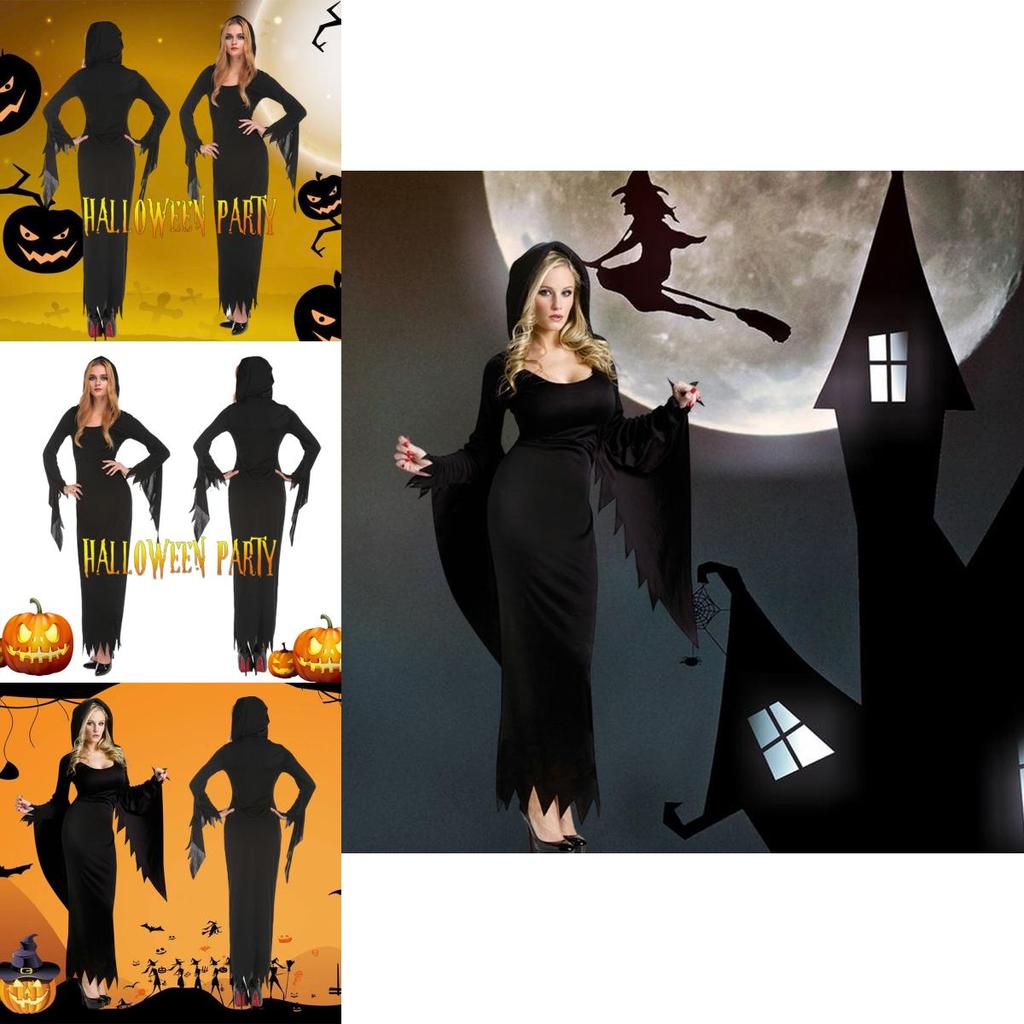 Ladies Vampire Witch Cosplay Costume For Halloween And Role Play
