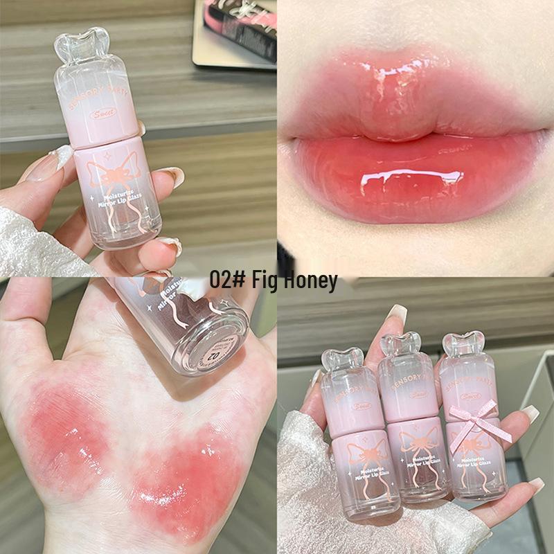 Butterfly Hydrating Lip Glaze - Long-lasting, Non-Transfer, Vibrant Shine, Plumping Effect 2.5g