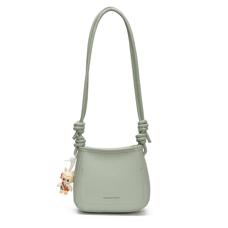 New versatile small bag women's summer fashion shoulder messenger bag casual bucket bag