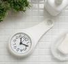 Bathroom Waterproof Hanging Wall with Suction for Home Stylish Clock, Clock, Clock, Clock, Cup, Waterproof, Quiet, Bathroom, Kitchen, Bath, Use,