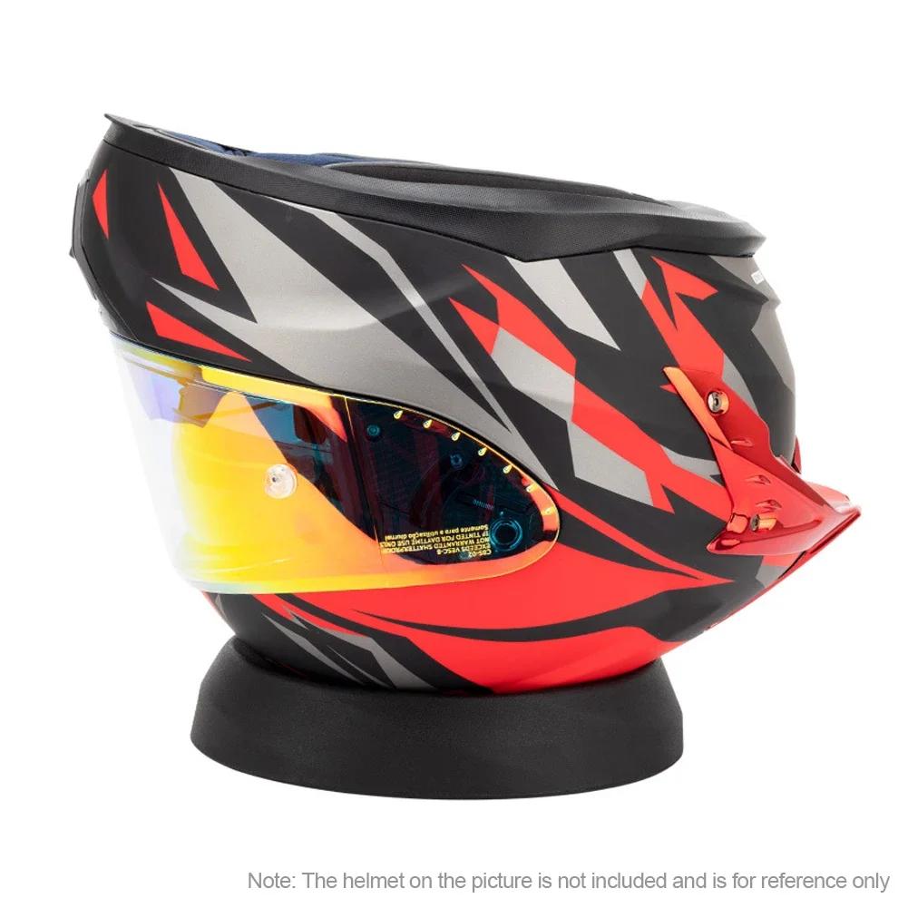 Motorradhelmständer Helmhalterung Pentagon Quadratischer Donut-Pad für Motorrad Schneemobil Skateboarding Rollerhelm