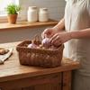 Wall Hanging Storage Basket SpaceSaving Woven Versatile Handwoven Bin