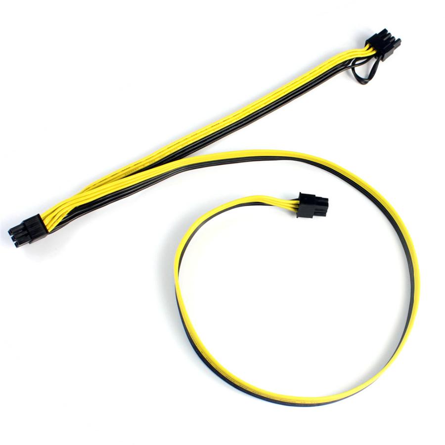 5Pcs Modular PSU Power Supply Cables PCI e 6pin to PCI-e 8 pin +6pin PCI Cables