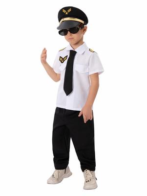 Costume Cosplay da Pilota Professionale per Bambini per Spettacolo e Festa