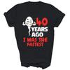 40th Birthday Years Old 40 Years Of Awesome Shirt Gift Unisex T-Shirt