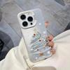 Snowflake Christmas Tree Phone Case for iPhone 12-16 Pro Max