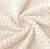 Ecru Jacquard Elastic Chair Cover [10-Z1-Ec]