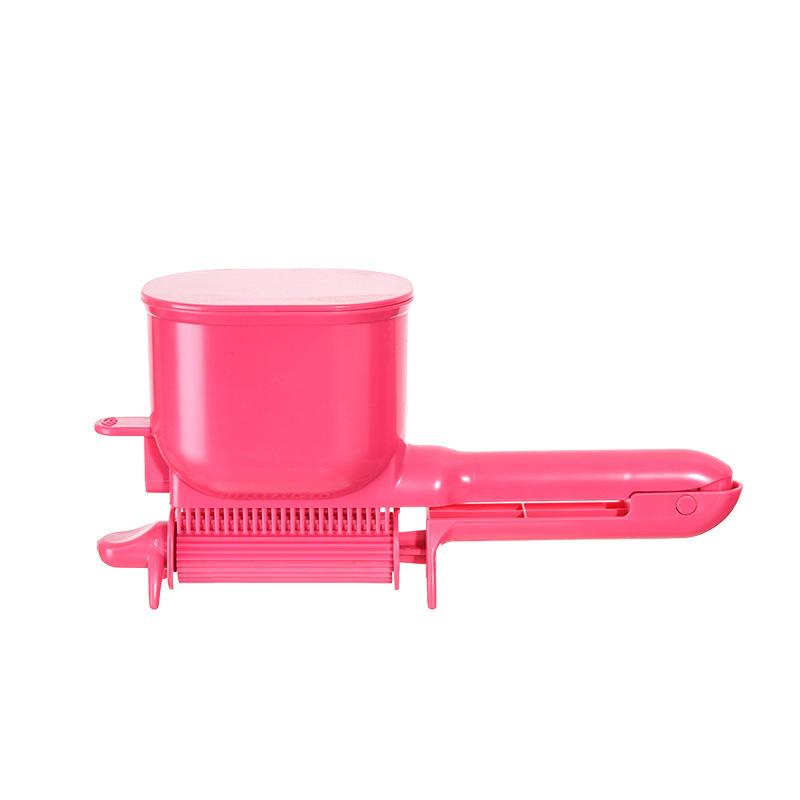 1ks Profesionální nástroj na barvení vlasů - 2v1 Automatický válečkový hřeben Barva Salon Péče o vlasy Plastový Kadeřnický nástroj do salonu