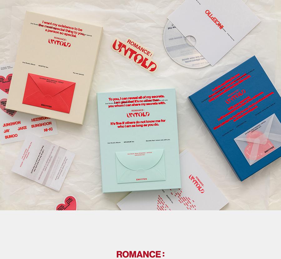 ENHYPEN [ROMANCE : UNTOLD] 2nd ALBUM