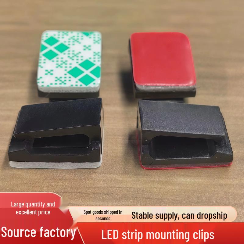 Självhäftande Kabels & LED-listklämmor, Kabelhanterare, Dashcam & Fästklämmor