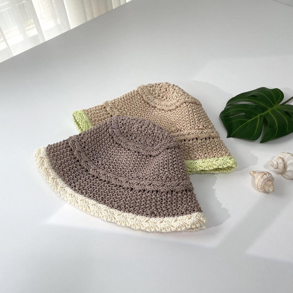 Men's and Women's Daily Bucket Hat Plump Knit Bucket Hat