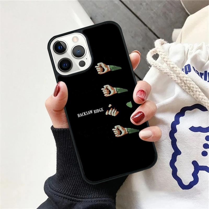 

Hacksaw Ridge Movie Phone Case For iPhone 17 Air 15 16e Cover 11 13 14 Pro Max 12 Plus Max Fundas iPhone 16e