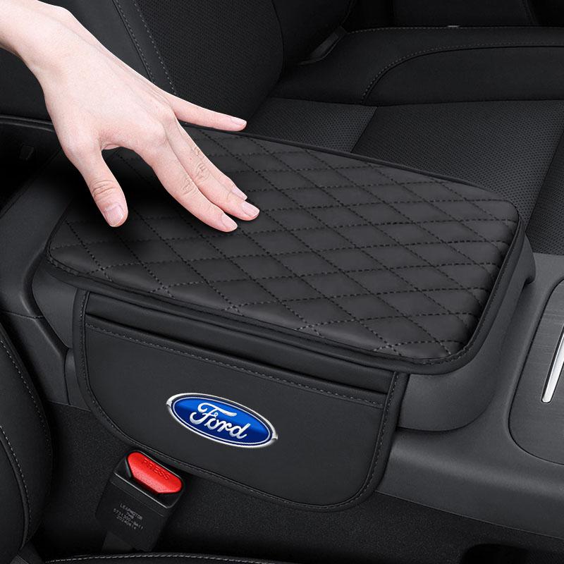 1 Stück Auto Armlehnenmatte Taschentuchboxen Höhenpolster Armlehnenbox Autostyling Für Ford Focus Mk3 Fiesta Ranger Fusion Mondeo Mustang Fusion Kuga Ecosport