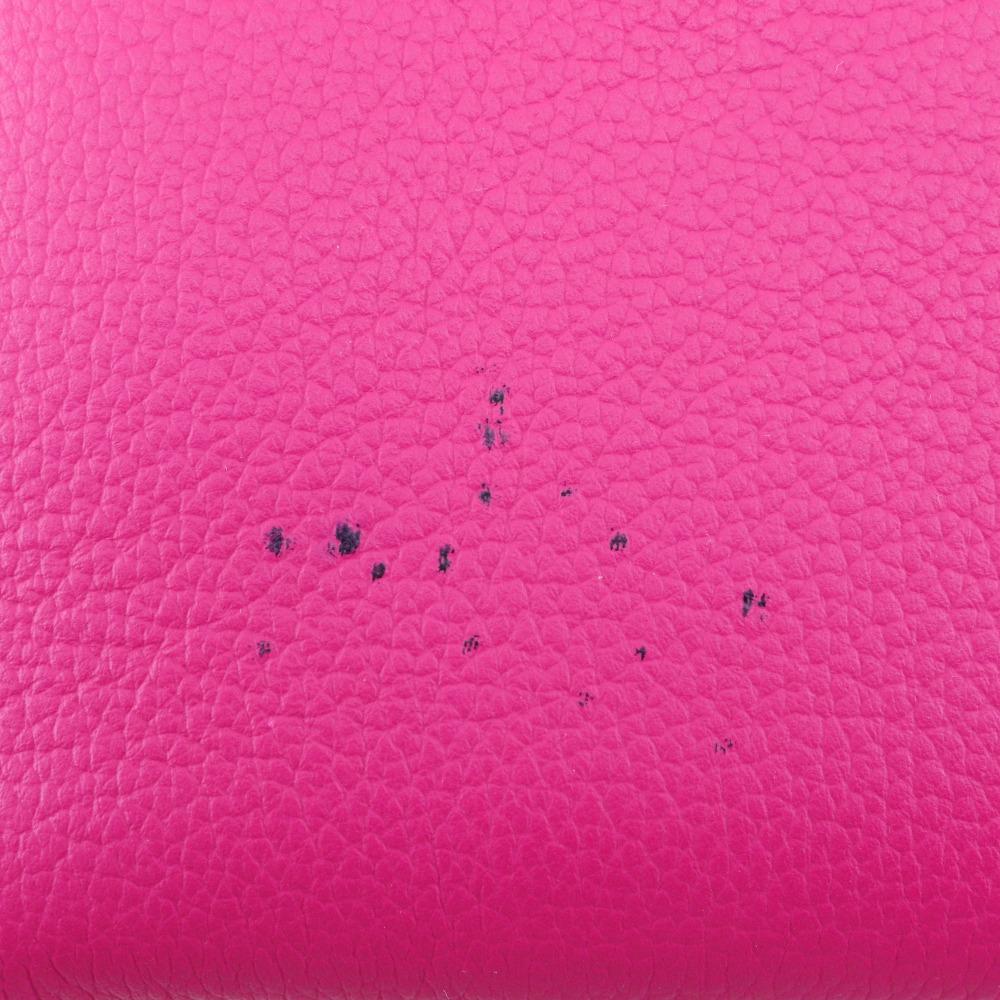 MCM Mirror Handbag MWT 6SMA04 PU001 2WAYShoulder Pink Leather Women Used