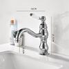 Brass Basin Faucets Europe Style Bathroom Sink Tap Washbasin Faucet Rotation Single Lever Hot Cold Water Basin Mixer Tap