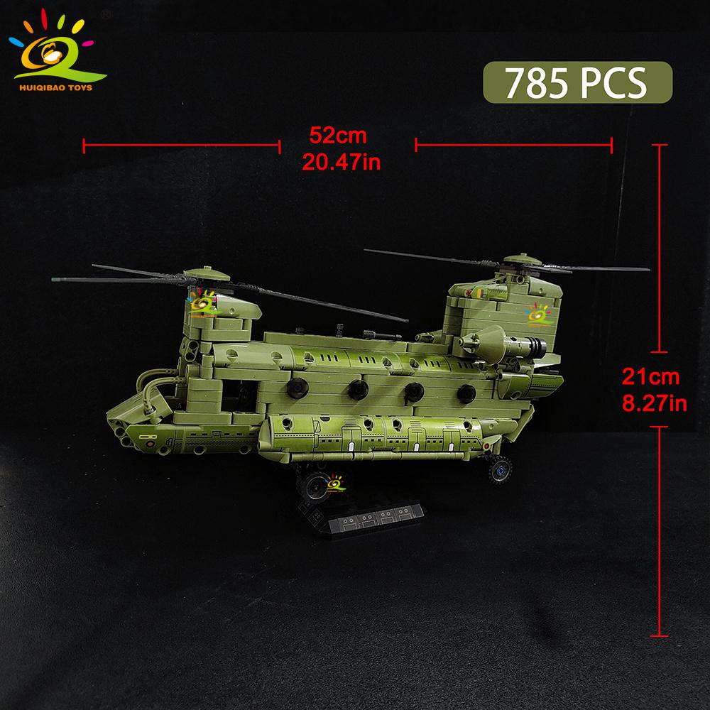 Non-Toxic Ww2 Military Helicopter Army Building Blocks Set For Children Airplane Weapon Bricks Toy City Bricks Gift Home Decor.