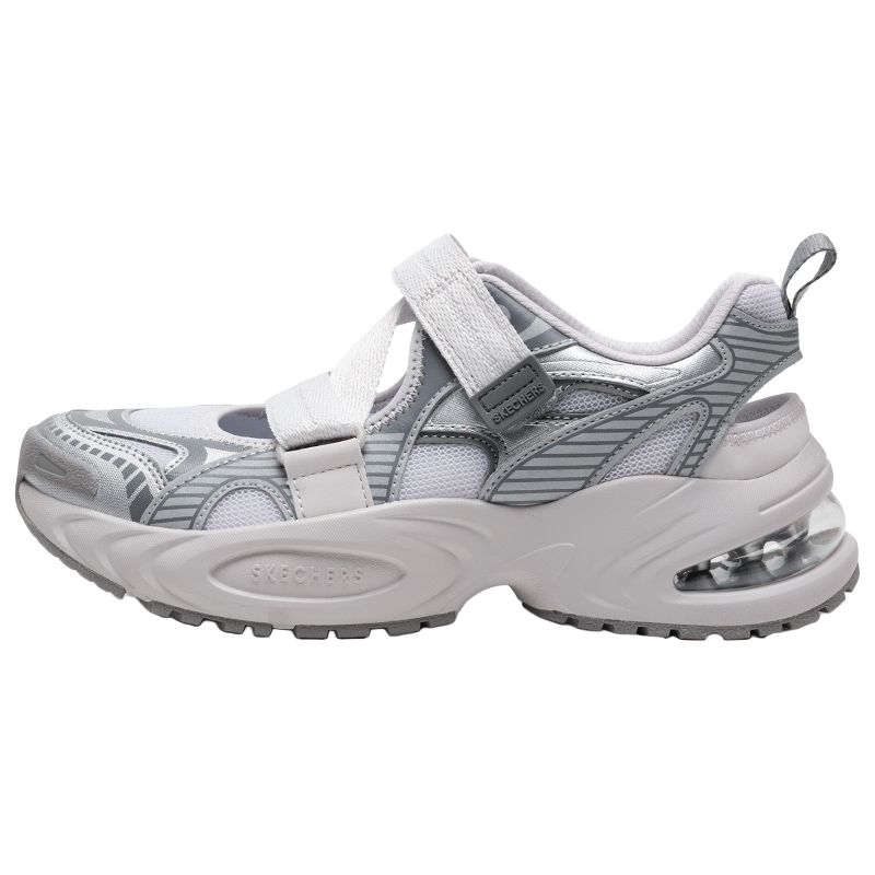Skechers Уличные Повседневные Удобные Водные Туфли Женская Обувь Серый Серебристый 177603-GYSL 36
