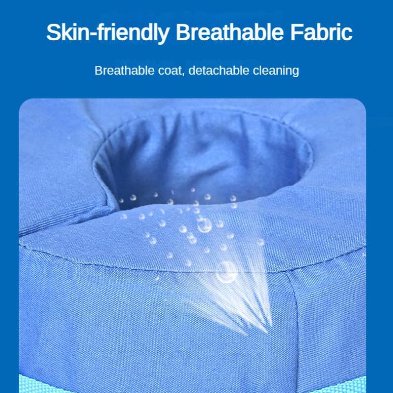 Polštář na nohy Koblihové pěnové polštáře Chránič kotníku na kolena proti proleženinám Polštář na podporu nohou pro seniory pro odpočinek v domácnosti