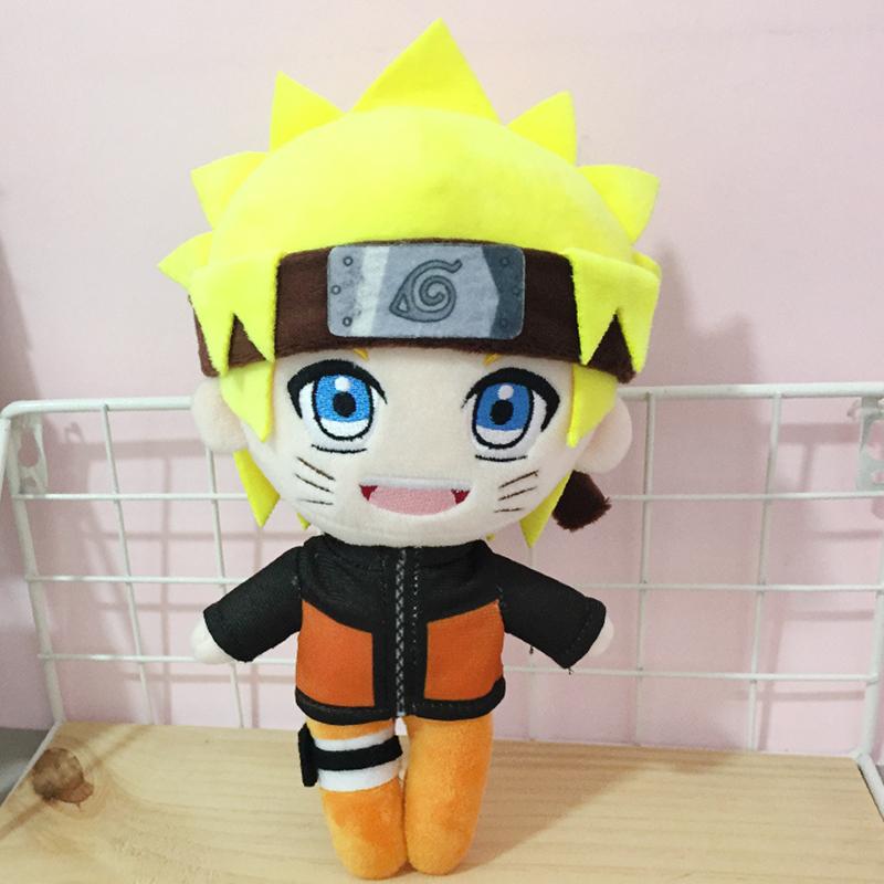 Cartoon Animation Anime naruto Plush Dolls Uchiha Itachi Hatake Kakashi Cartoon Cute Stuffed Toy for Children Boys Girls