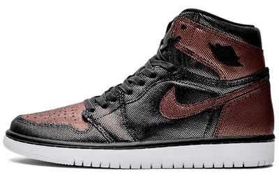 1 Retro High Furchtlos Metallic Roségold Damen CU6690-006