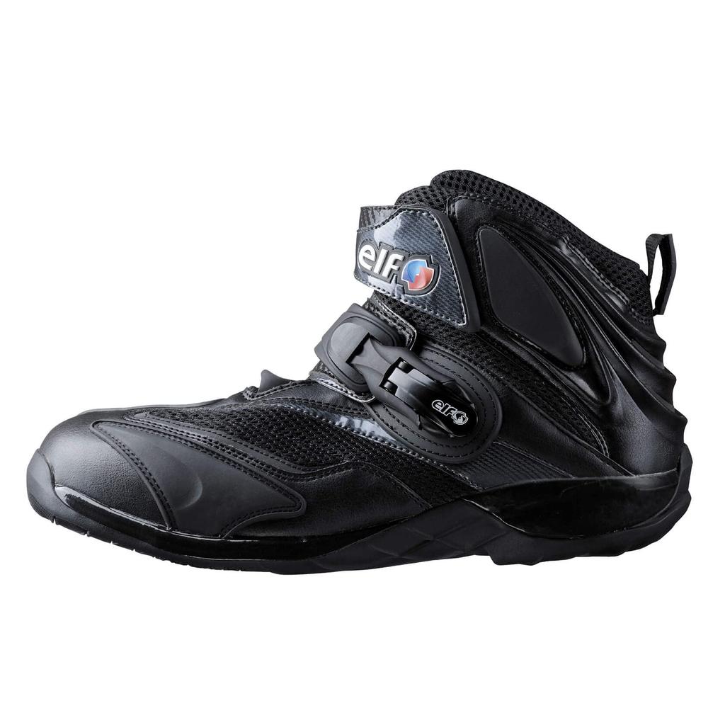 ELF Synthese15 Riding Size Shoes, Black, 24.0cm