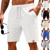 Men's Casual Sports Plain-colored Short Pants - Men's Breathable Five-pocket Short Pants