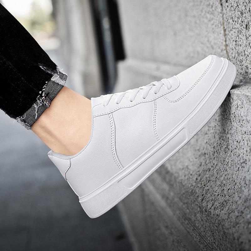 Men's Shoes Fashion Flat Trainers Black Sneakers Men Low Casual Sneakers Women