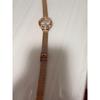 Used FURLA Watch Gold Star Pearl Rhinestone