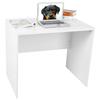 Simple Modern White PC Computer Desk Desktop Study Writing Desk for Home Office