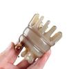 Ox Horn Shampoo and Massage Comb: Wide, Dense Teeth for Meridian Therapy.