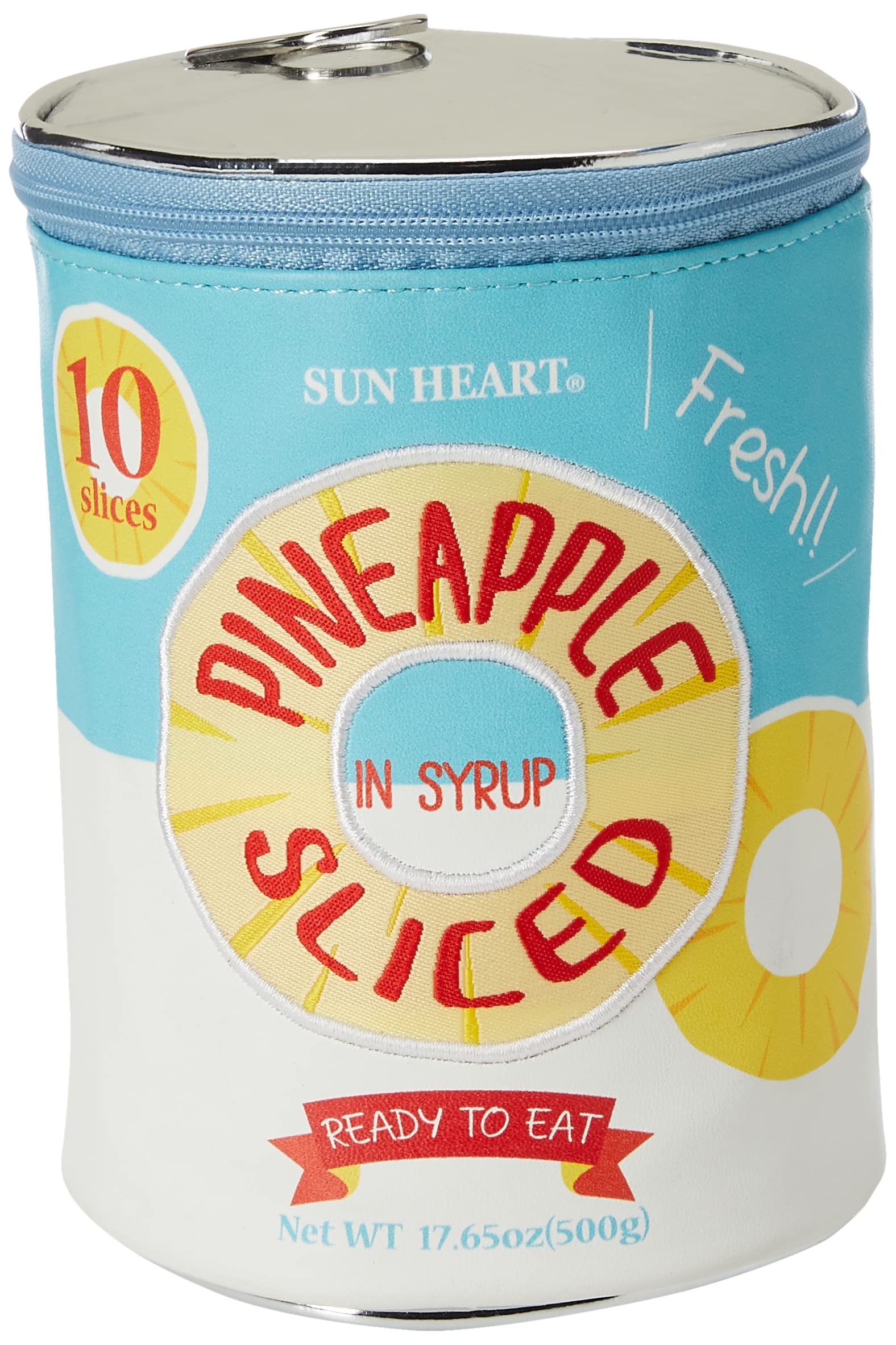 

Marushin Cosmetic x Pineapple Food Забавный карандаш из полиэстера и 0135034200 Косметичка, Косметичка, Прибл.. 10 14см, Да! Кан, Дизайн, Чехол, Полиуретан,