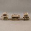 New Brass Micro Landscape Chinese Rockery Ancient Pavilion Ancient Architecture Miniature Model Bonsai Fish Tank Decoration