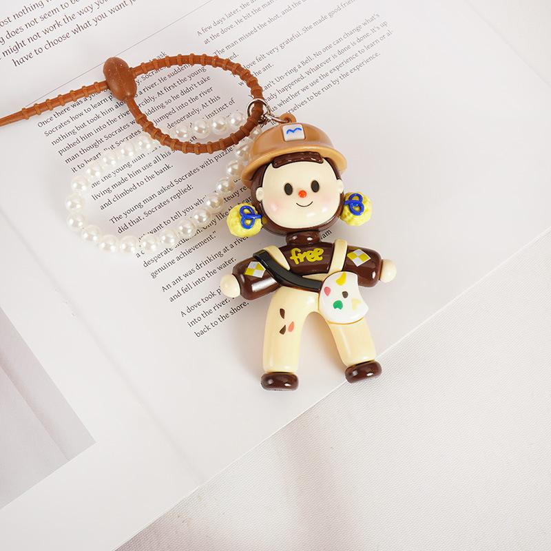 Splits Girl Duomei Pendant Car Pendant Bag Pendant High-Grade Keychain Cute Creative Gift Bag Pendant