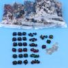 100Pcs 12mm Plastic Eyes for Bear Animal Dolls Safety Type with 50Pairs Suitable for Professional DIY Craft Making