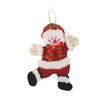 4Pcs Christmas Tree Decorations Cotton Cloth Cute Doll Pendant Xmas Hanging Ornaments Reindeer Snowman Father Christmas Bear